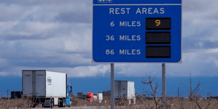 Truck Parking Availability | I-10 Exit Guide