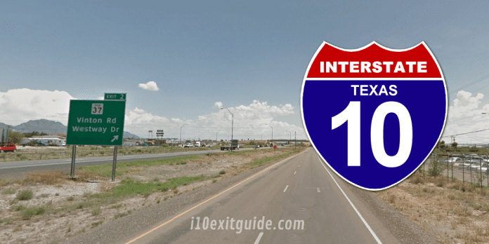 El Paso, Texas I-10 Traffic | I-10 Construction | I-10 Exit Guide