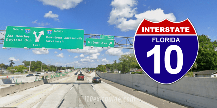 Florida I-10 Traffic | I-10 Construction | I-10 Exit Guide