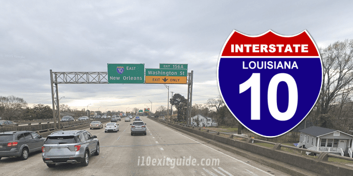 960x480-i-10-baton-rouge-louisiana-exit-156 Louisiana I-10 Traffic | I-10 Construction | I-10 Exit Guide